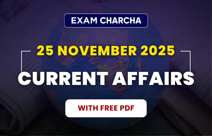 25 November 2025 Current Affairs with free pdf