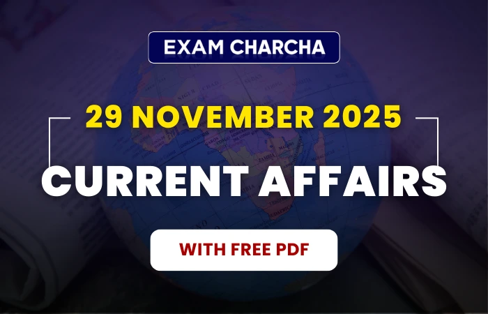 29 November 2025 Current Affairs with free pdf